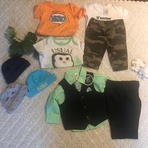 Baby clothes  lot! Size Newborn